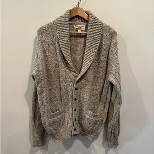 Minnesota Made Vintage Wool Cable Knit Grandpa Cardigan Sweater